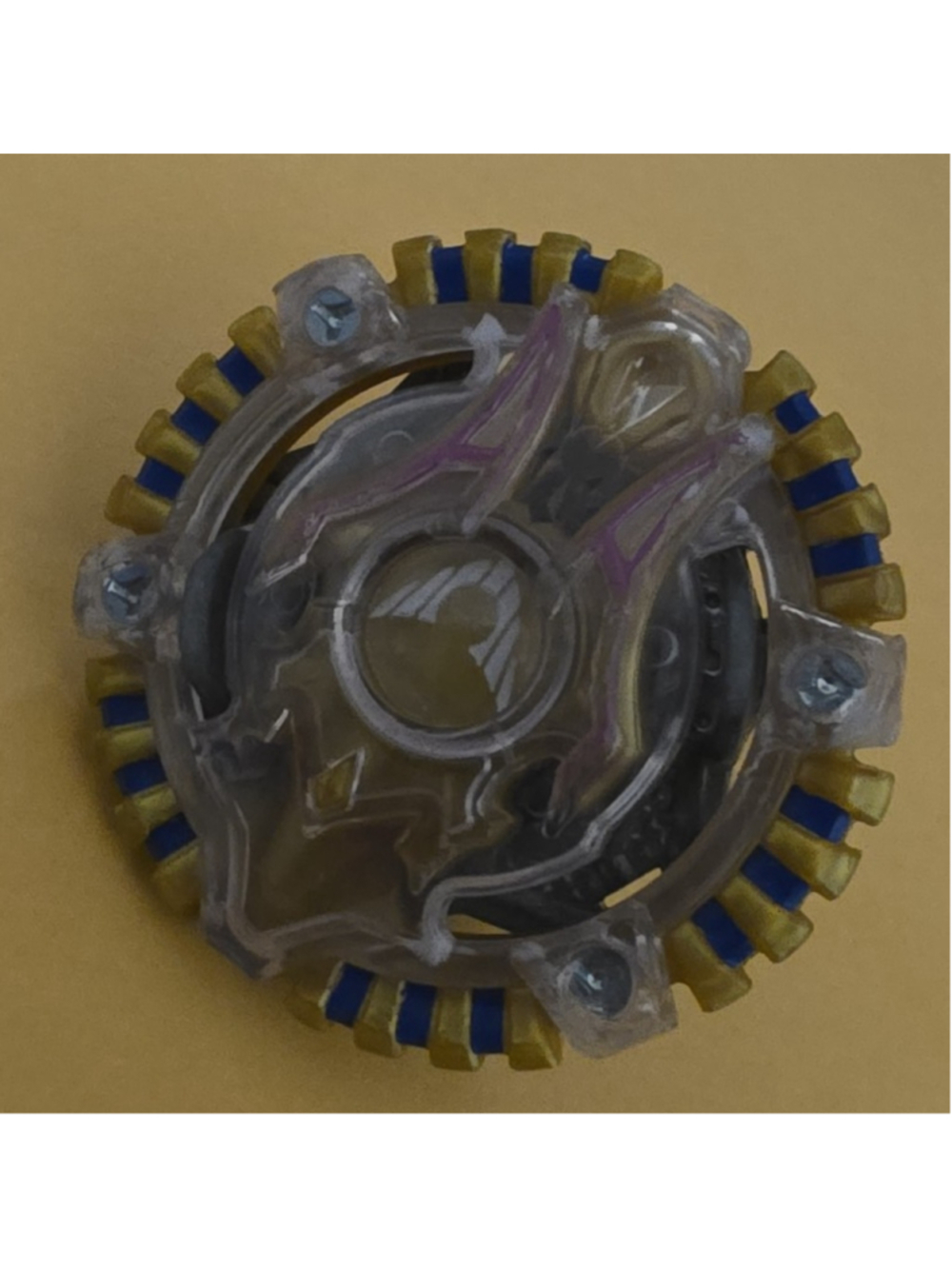 Takara Tomy Beyblade Action Figure One Size Clear and Gold